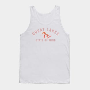 Great Lakes State of Mind Blush Lakes Tank Top